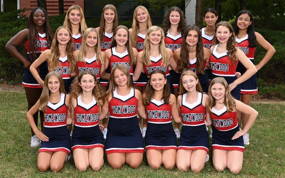 This picture shows the 2024-2025 HMS Dance Team members.